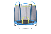 Load image into Gallery viewer, AirZone Jump Premier 7' Youth Trampoline - Blue/Blue