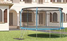 Load image into Gallery viewer, AirZone Premier Trampoline - Blue/Blue