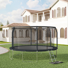 Load image into Gallery viewer, AirZone Premier Trampoline- Black/Black