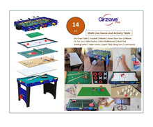 Load image into Gallery viewer, AirZone Play 42" 14-in-1 Multi-Game Activity Table
