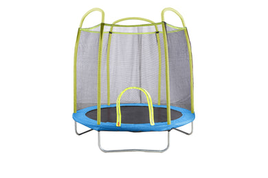 AirZone Jump Premier 7' Youth Trampoline - Yellow/Blue