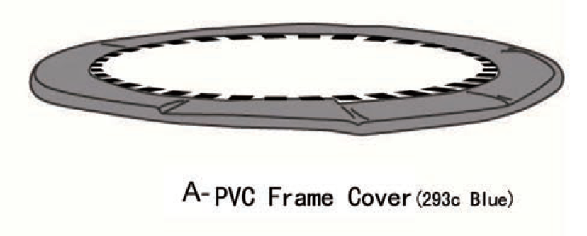Airzone Basic 12' Jump Pad Spring Cover (Part AZJ-12-001)