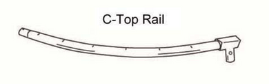 T-Connector Only for AirZone Jump 12/14/15' Trampoline (AZJ-12/14/15) (set of 6)