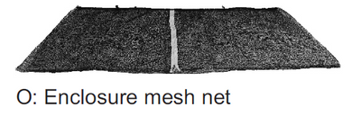 Enclosure Net for 14' Walmart Feature Trampoline (AZJ-14AW-H-014)