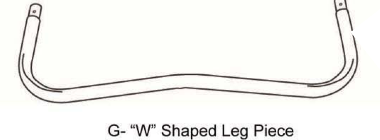 Airzone Basic 15' W Shaped Leg (AZ-600781)