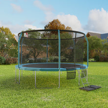 Load image into Gallery viewer, Airzone Jump Premier Plus Backyard Trampoline- Blue/Blue