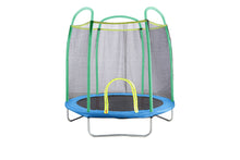 Load image into Gallery viewer, AirZone Jump Premier 7&#39; Youth Trampoline - Green/Blue