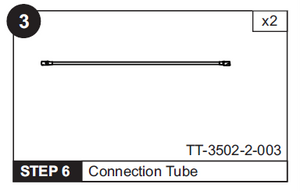 Connection Tube for TT-3502-2 Table Tennis Table (Part #003)